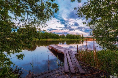 На берегу Юрьевского залива