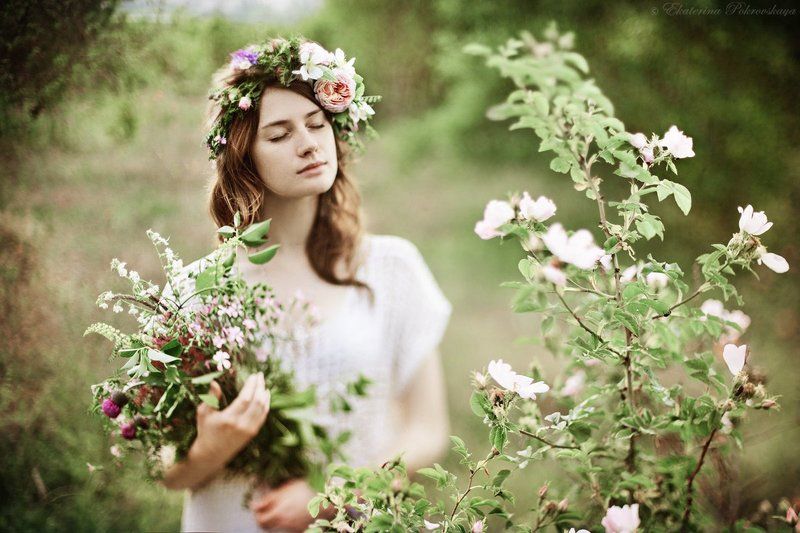 весна девушка *** фото превью