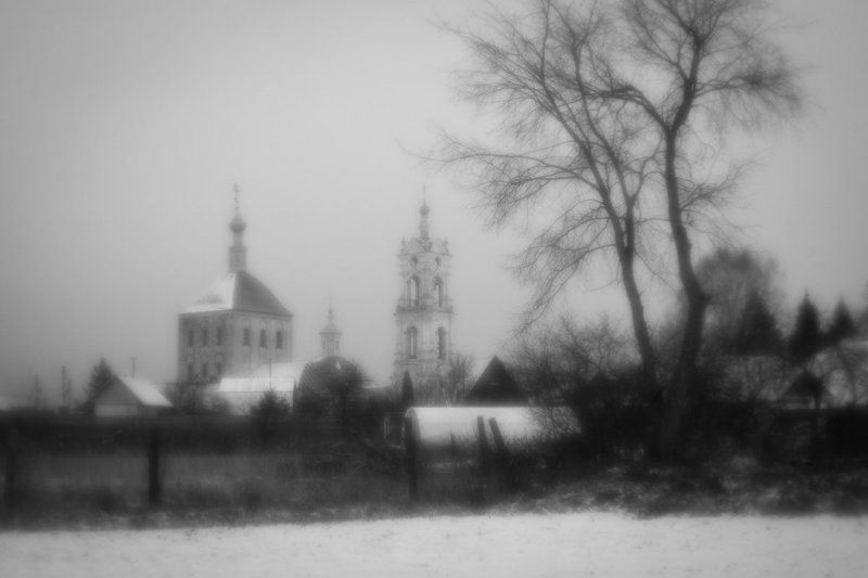 погост, касимов, рязаннь, деревня, монохром, монокль, monolens Погост. Дух русской деревни. фото превью