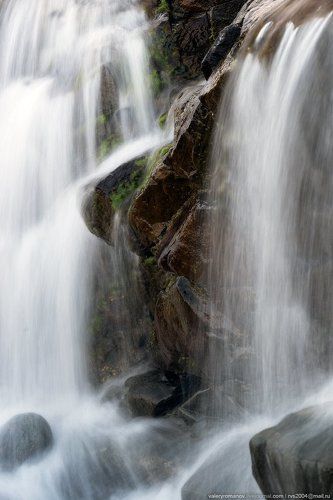 Фрагмент водопада на реке Альт Деаг Мор