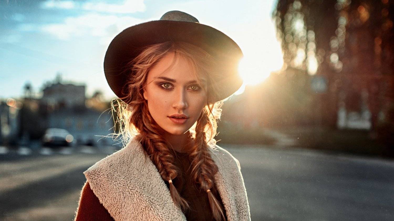 Art, Mood, Portrait, Sun, Арт, Закат, Настроение, Портрет, Георгий Чернядьев