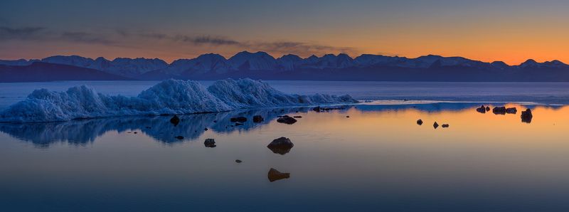 Закат на Хубсугуле фото превью