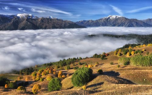 Ещё не сняты утра покрывала...