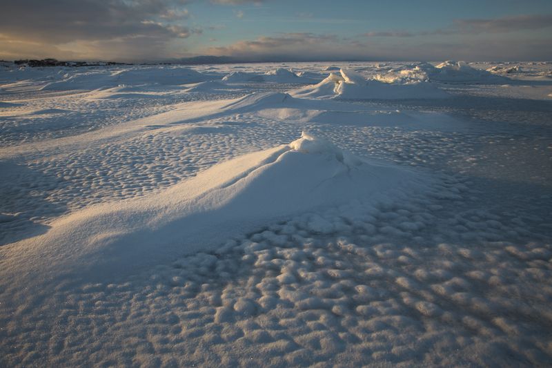 Море замерзло фото превью