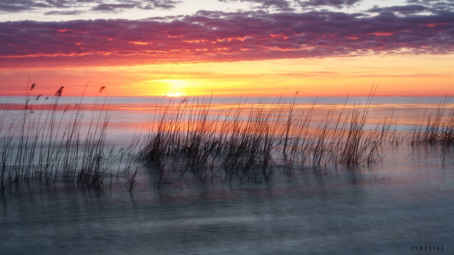 ладога, весна, рассвет, озеро, настроение., Семенюк Василий