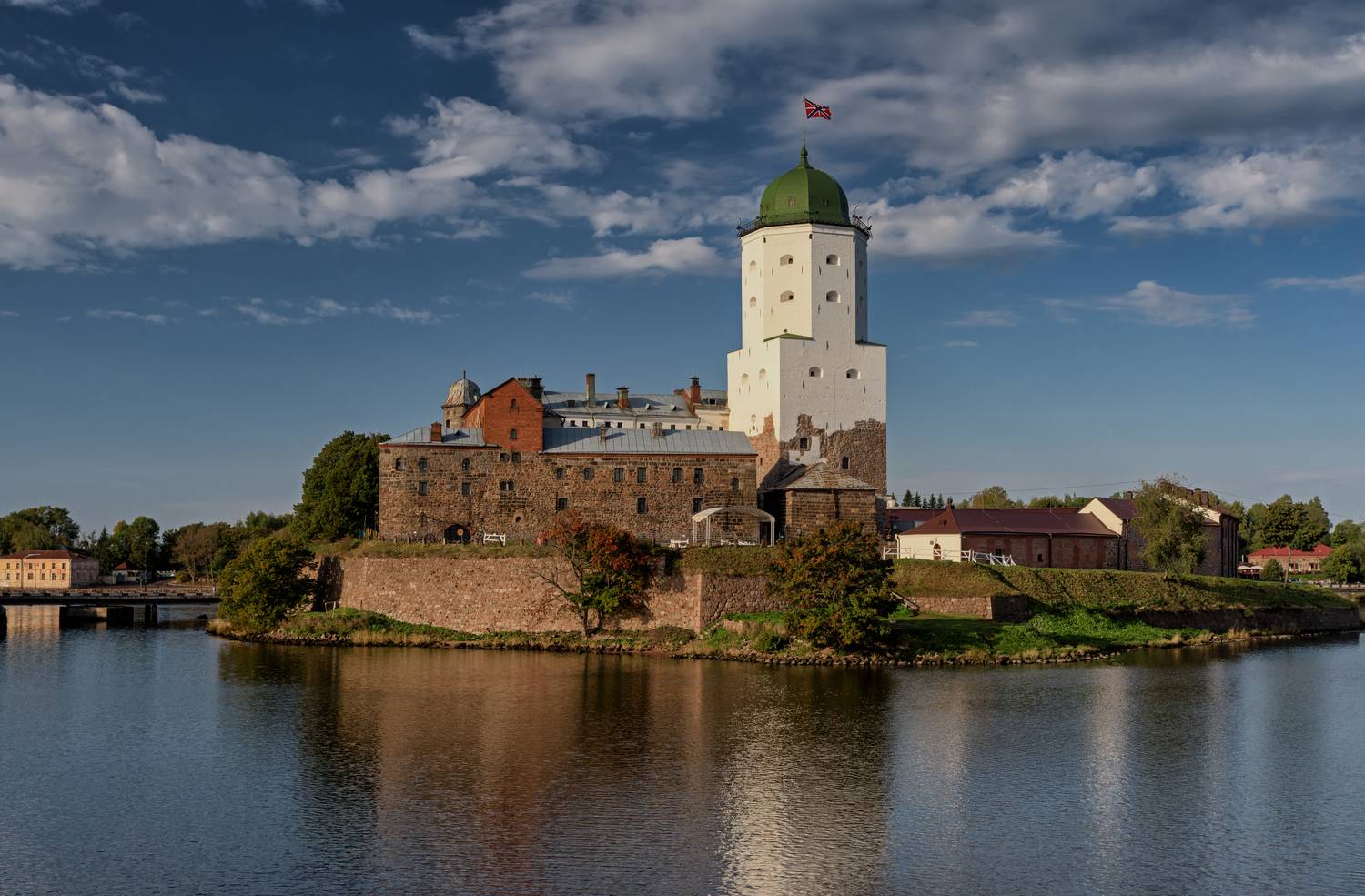 выборг, замок, осень, Тихонов Дмитрий