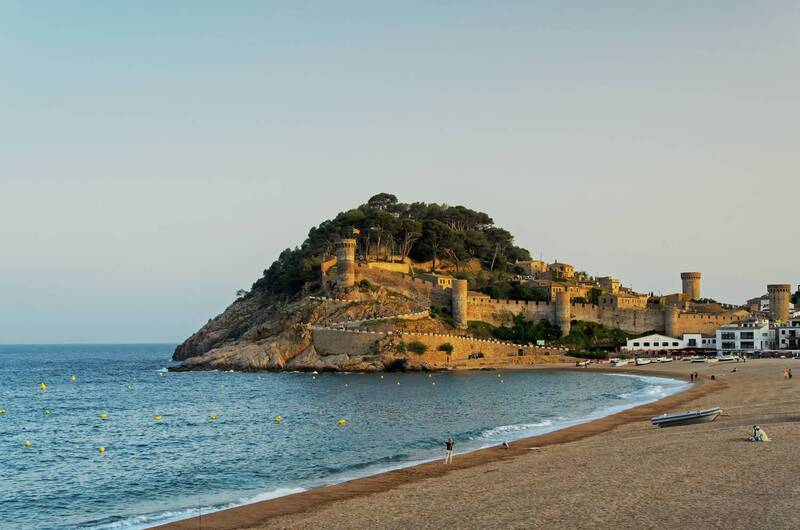 испания, коста-брава, тосса-де-мар, лето 2014  фото превью