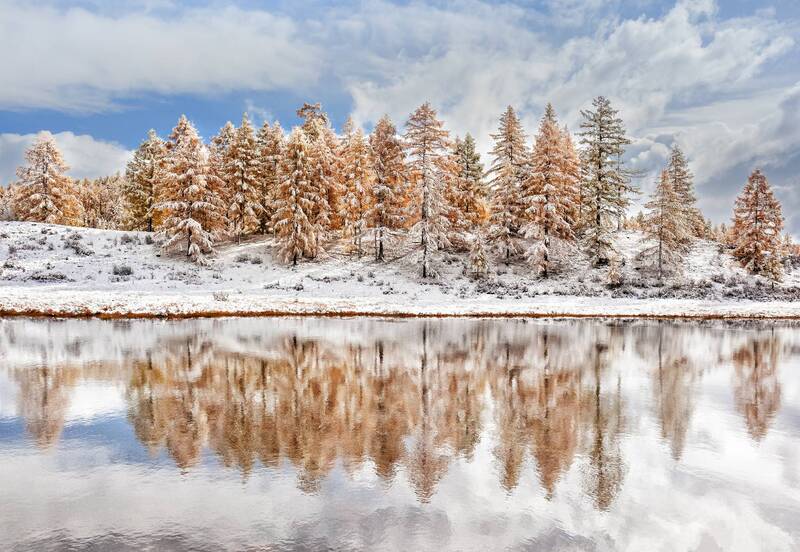 Зимняя сказка в сентябре фото превью