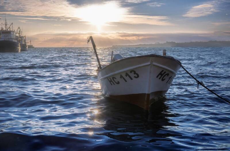 January sunset фото превью