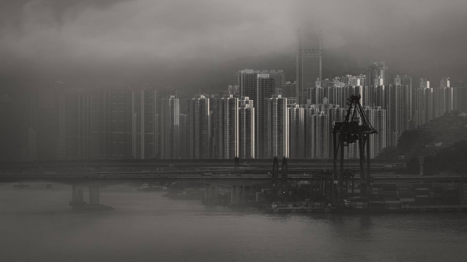 #Photograph #Skyscraper #City #atmospheric phenomenon #Urban area #High-rise building #Monochrome photography #Tower #Metropolitan area #Cityscape, Shpek Andrey