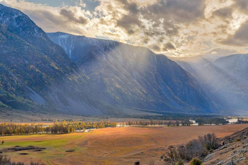 алтай, долина чулышман В долине Чулышман фото превью