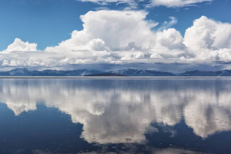Хубсугул. Облака, дождь и синее, синее небо. фото превью