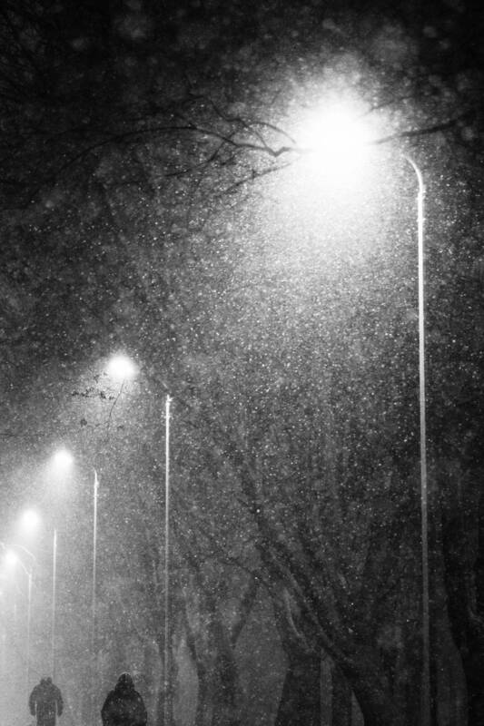 Снегопад фото превью