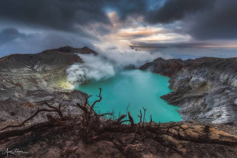 landscape Ijen Volcano фото превью