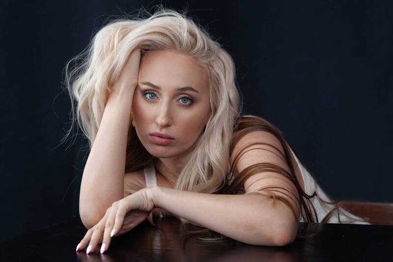 девушка, портрет, женский портрет, студийный портрет, студия Кристина фото превью