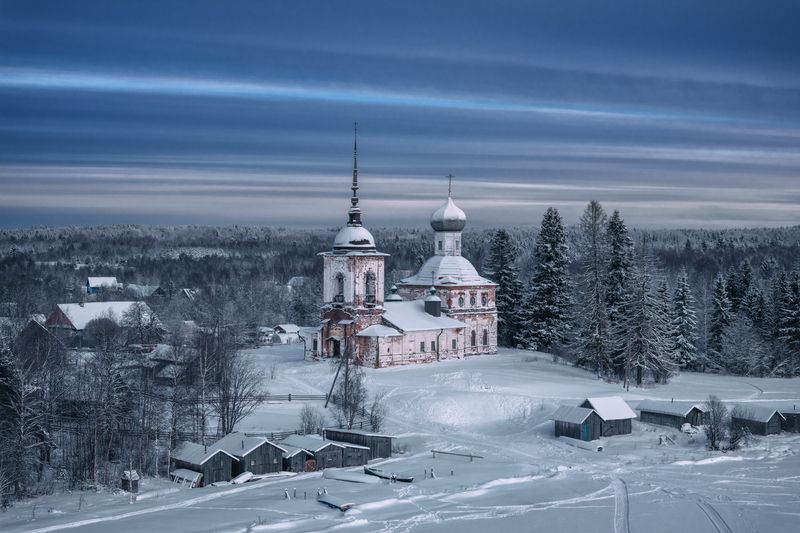 Лекшмозеро, январь, морозец... фото превью