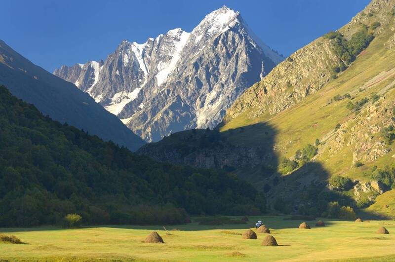 горы лето кавказ утро тихтенген Техтенген фото превью