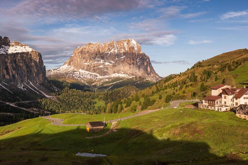 Утро в Доломитах фото превью