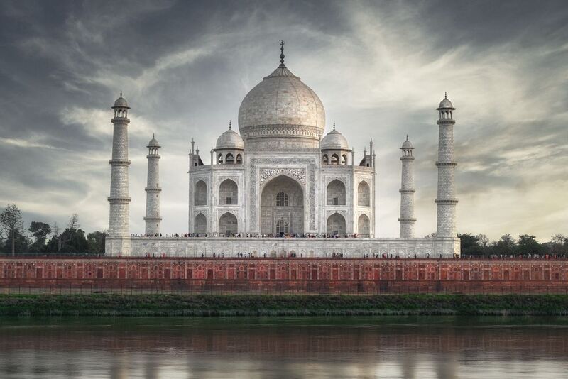 индия, стрит, india, агра, тадж махал, девушка, сари, taj, agra  фото превью