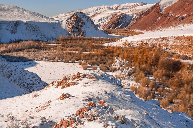 россия, горный алтай В Красном ущелье фото превью