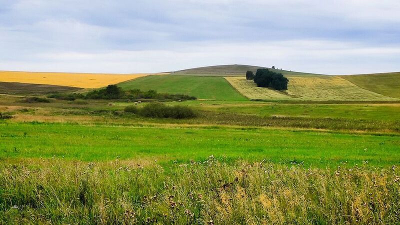 Сельский пейзаж фото превью