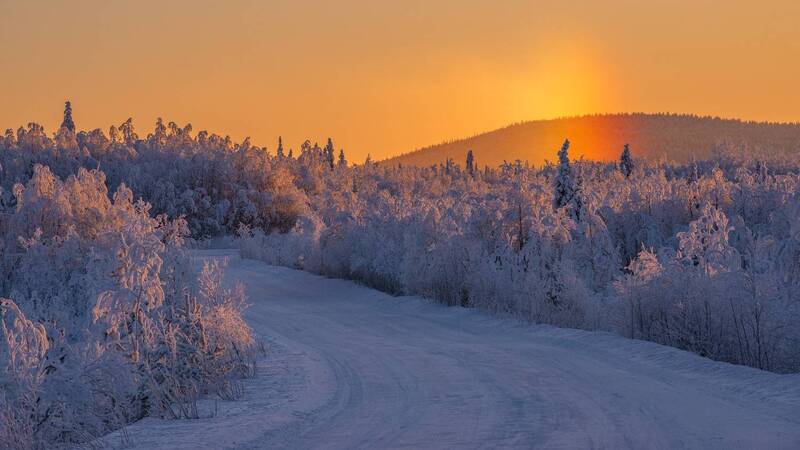 север, кольский, хибины, заполярье, Белая дорога фото превью