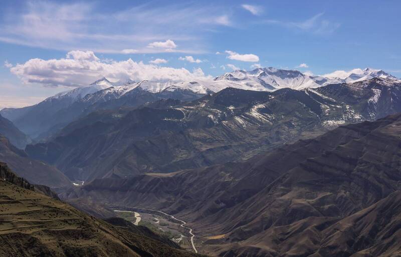 Горный пейзаж.. фото превью