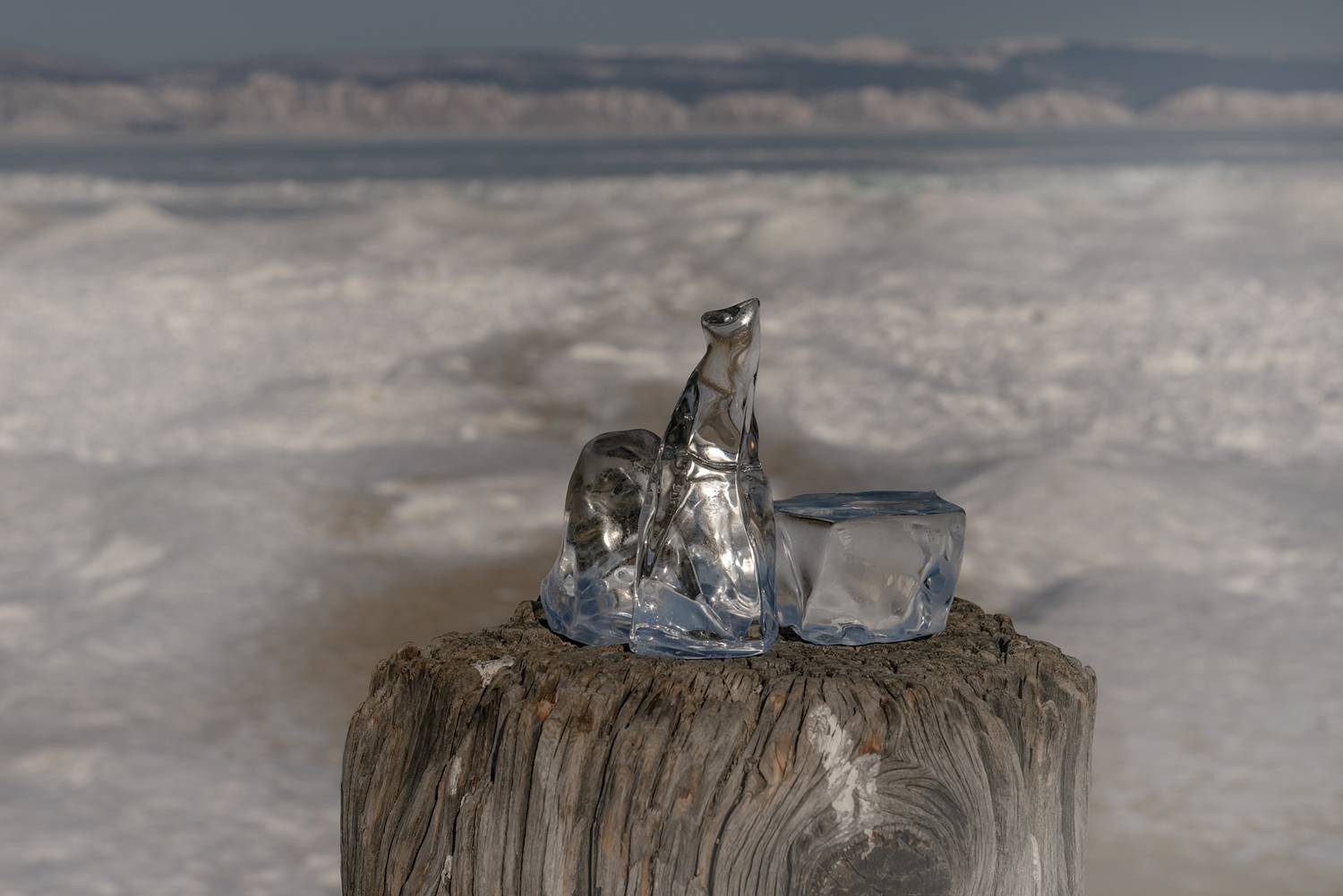 лёд зима Байкал,  Мария