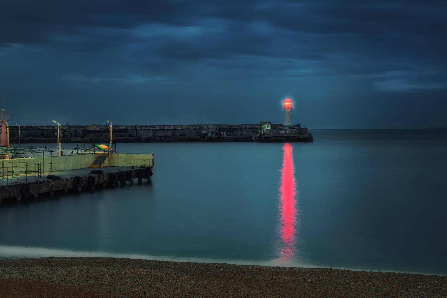 маяк чёрное_море ялта крым республика_крым, Дмитрий Шишкин