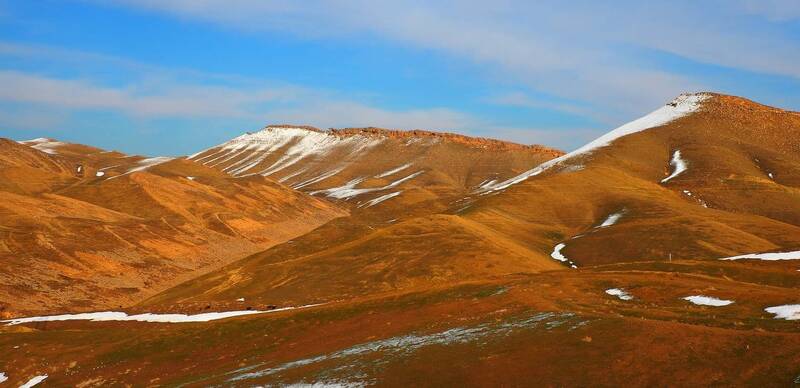 горы зима памир Зимние краски Памира фото превью