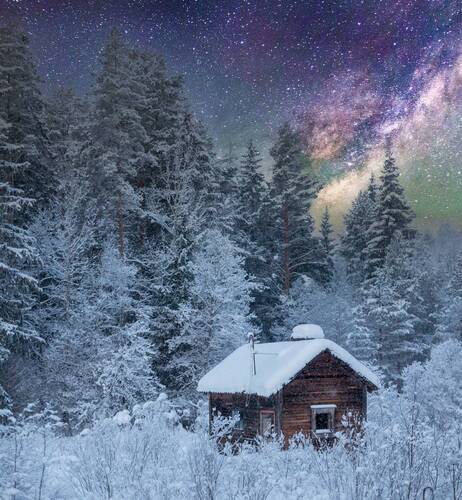 Ночь в Карелии