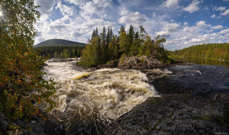 Осенний Киваккакоски фото превью