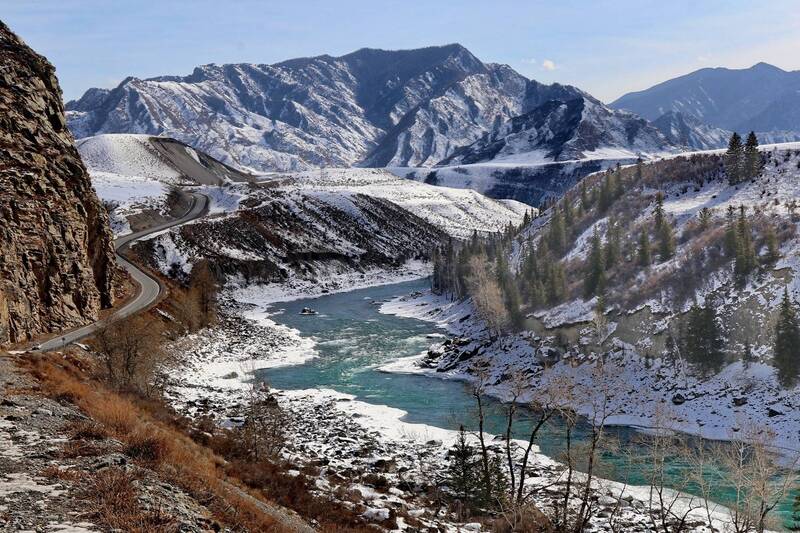 Зимний Алтай фото превью