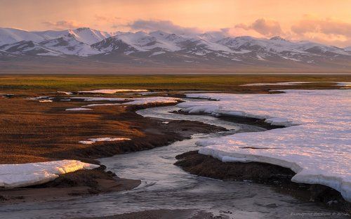 Киргизское высокогорье...