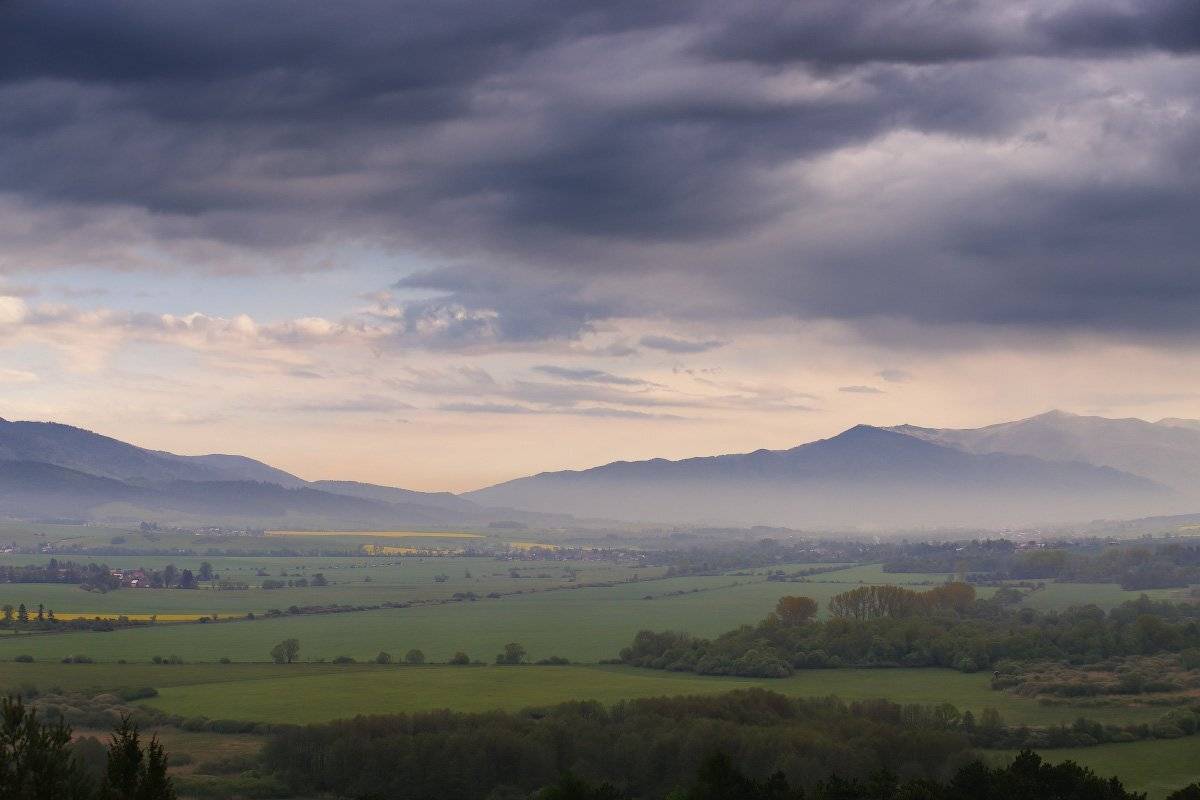 Весна, Европа, Май, Рассвет, Словакия, Утро, Вейзе Максим