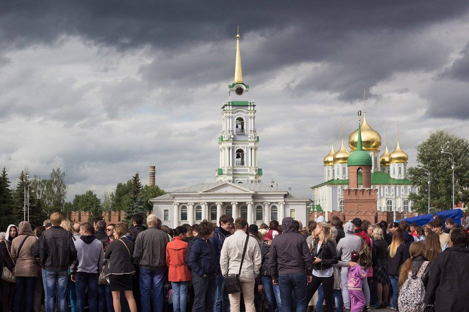 День России, Праздник, Тула площадь Ленина, Дулов Валерий