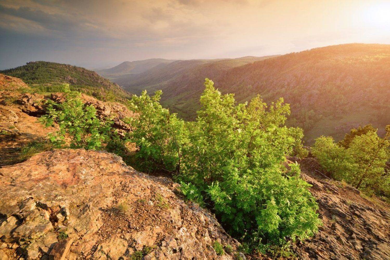 Башкирия, Горы, Солнце, Алексей Верзун