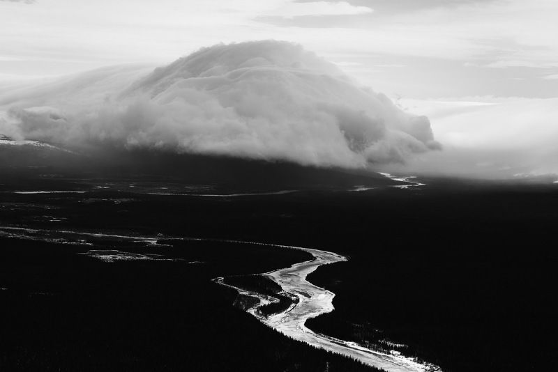 коми, урал, горы, пейзаж, чб Ветряное гнездо фото превью