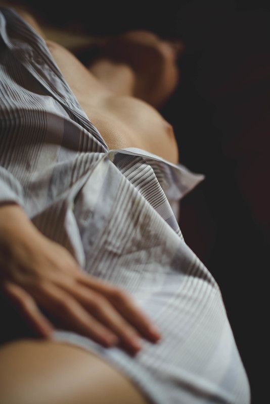 арт-ню, ню, рубашка, модель, девушка, girl, sensuality, nu, nude Рубашка фото превью