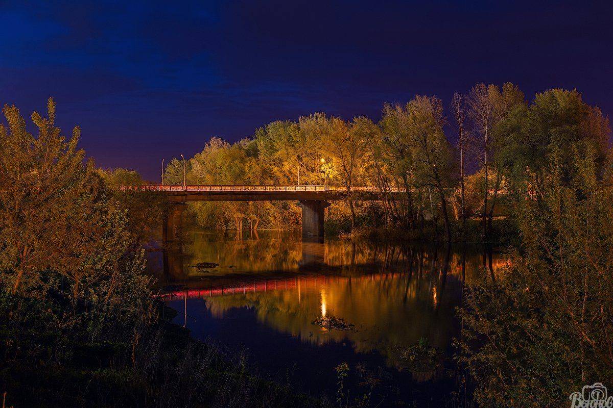Город, Городской пейзаж, Моршанск, Моршанский район, Мост, Река, Тамбовская область, Цна, Сергей Вьюнов