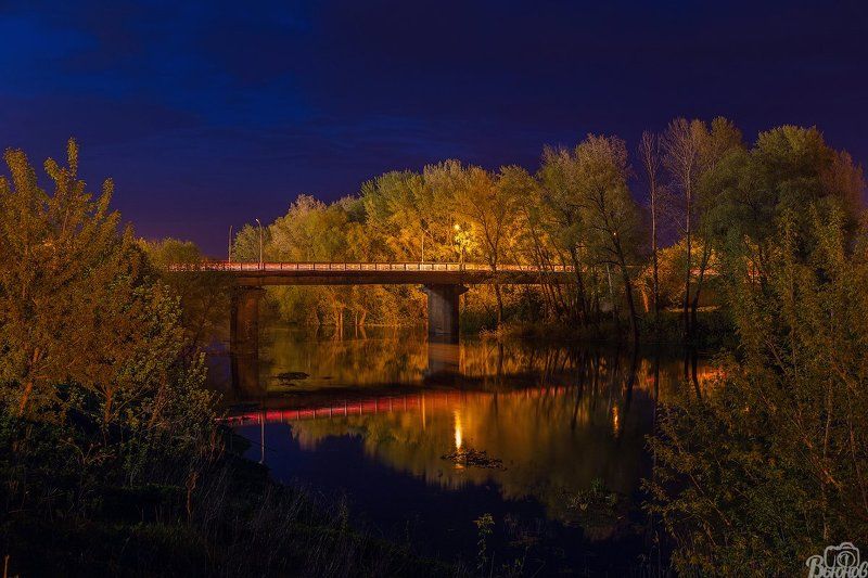 Город, Городской пейзаж, Моршанск, Моршанский район, Мост, Река, Тамбовская область, Цна р.Цна фото превью