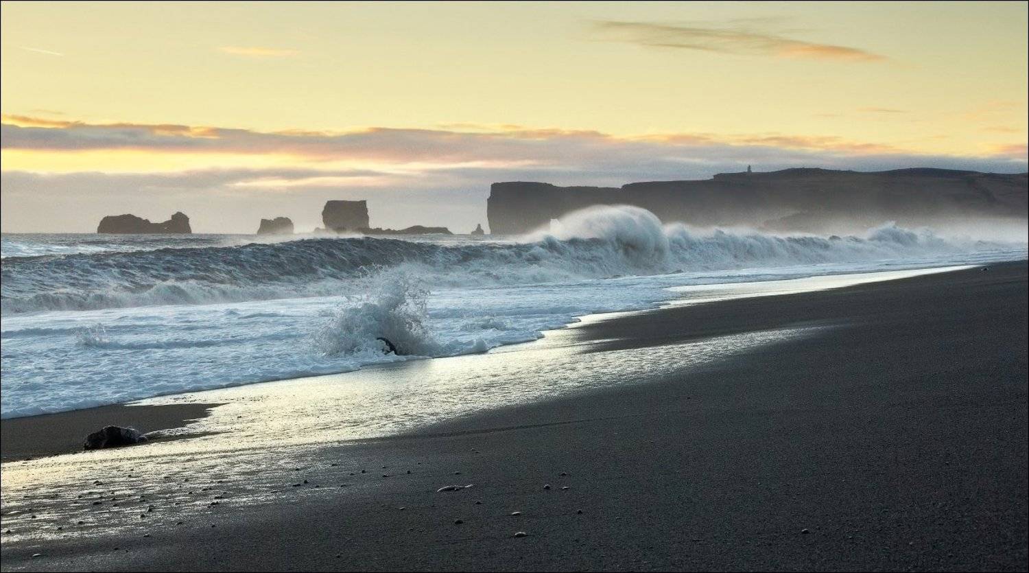 Исландия Iceland Вик мыс океан, Вадим Никифоров