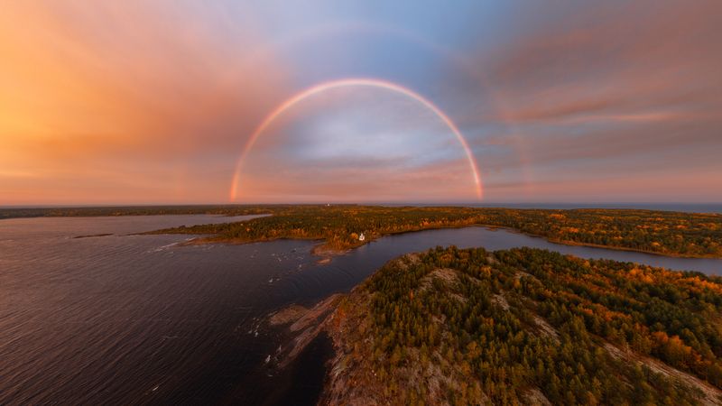 Валаам Рассвет на Казанском скиту фото превью