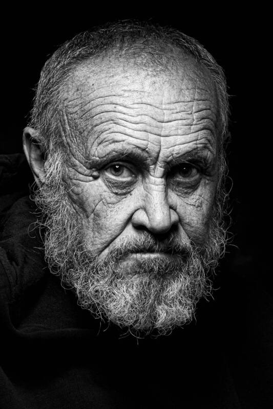 мужчина, портрет, ч/б, борода *** фото превью