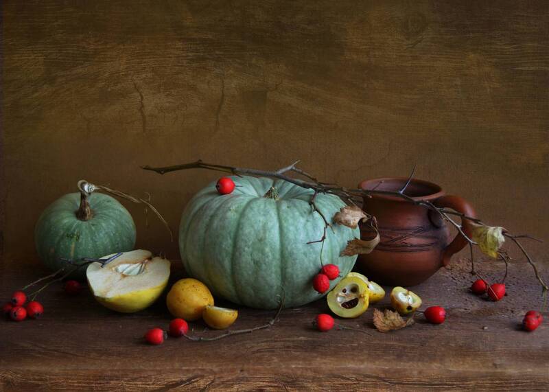 Осень пахнет яркой тыквой фото превью