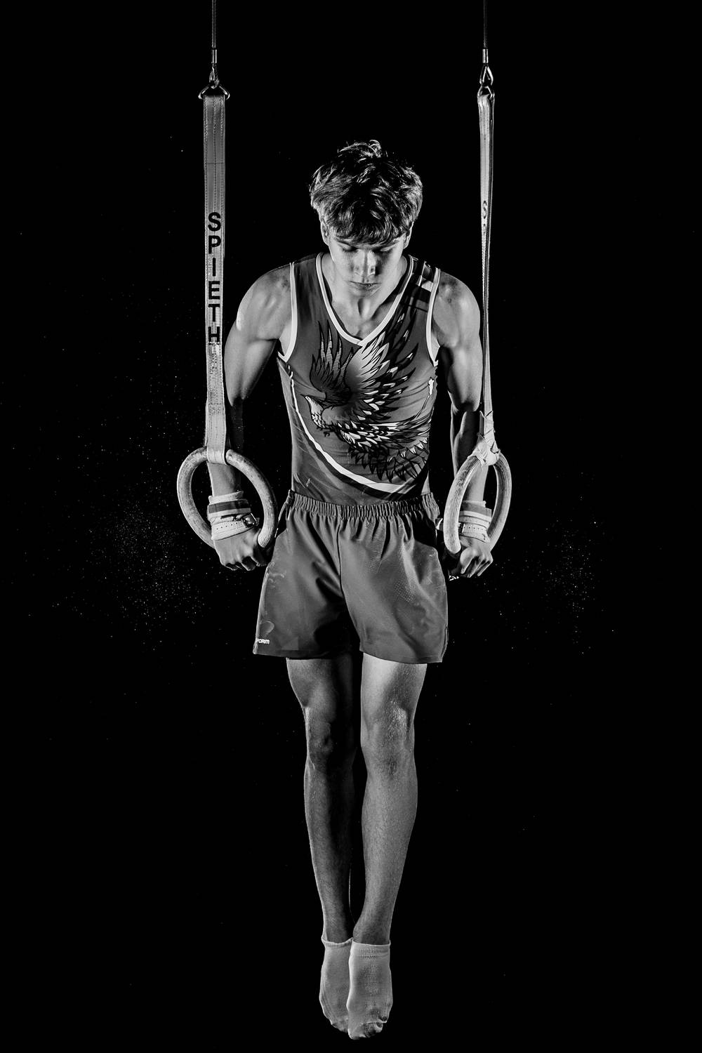 Спортивная, гимнастика, полёт, прыжок, соревнование, Сергей Князев