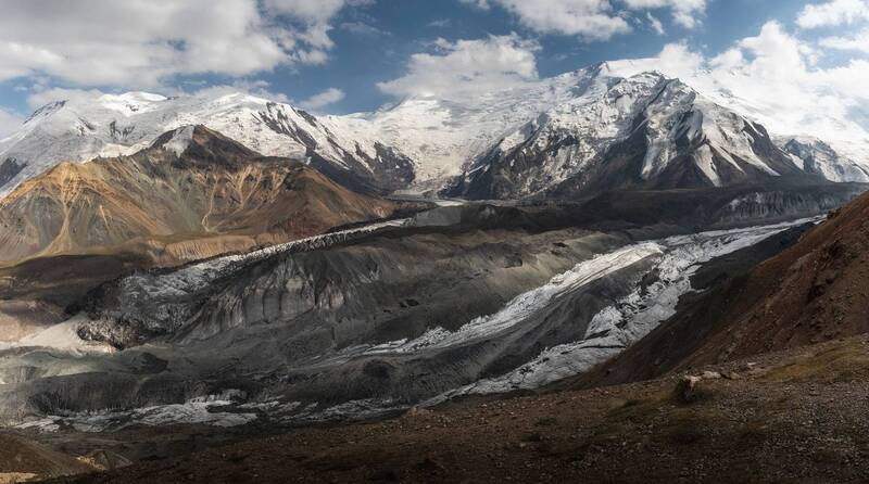 Пик Ленина с перевала Путешественников фото превью