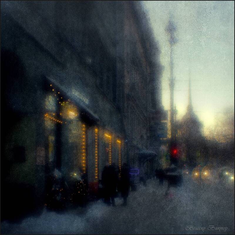 монокль, индустар-50, artрhoto, manuallens, художественное фото Старый Новый Год. Петербург фото превью