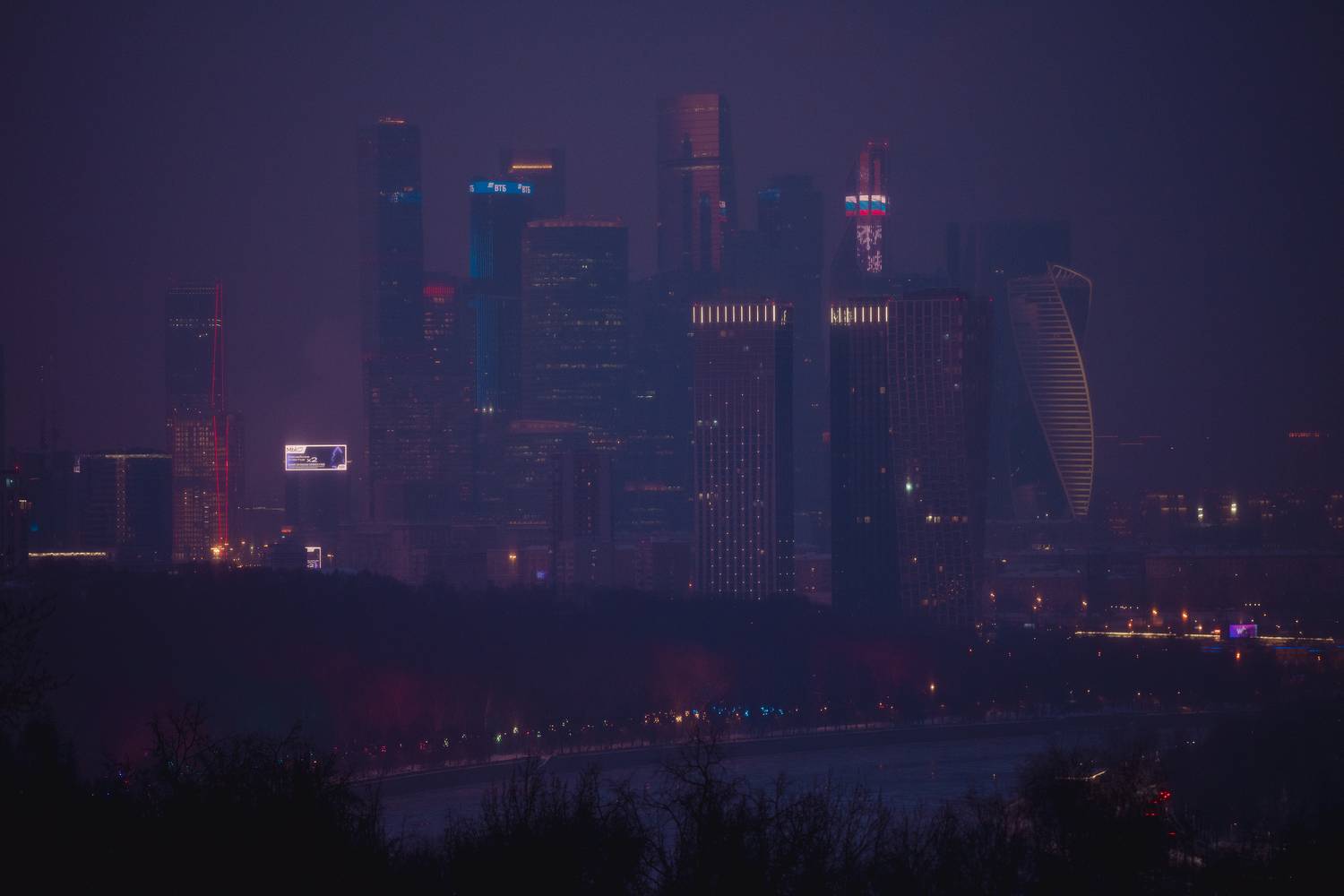 архитектура, ночь, москва, россия, улица, street, russia, night, Martyshkin Alexey