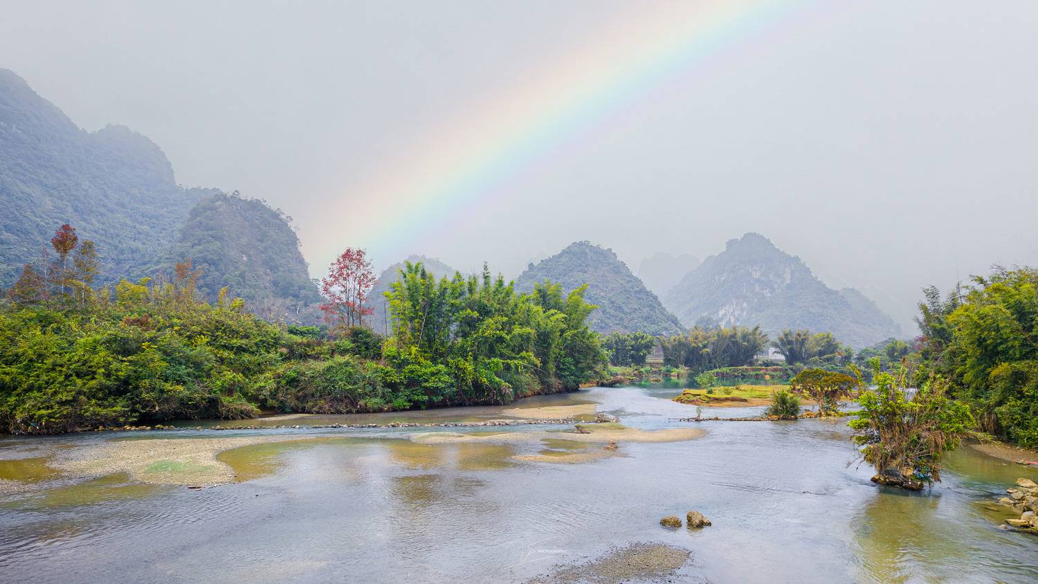 caobang, vietnam, landscape, river, stream, Do Trung